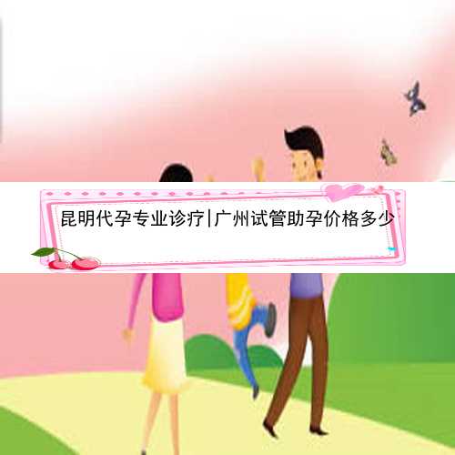 昆明代孕专业诊疗|广州试管助孕价格多少